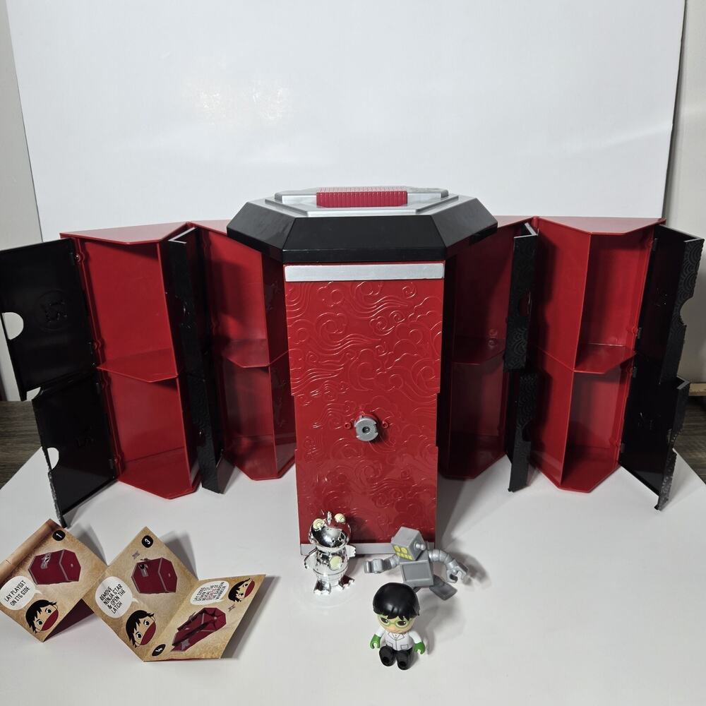 Ryan's World Shadow Warrior Mystery Case Box Storage with 3 Figures and More!